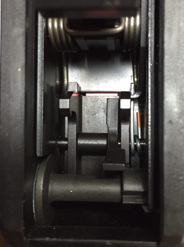 HBI spring not resetting trigger