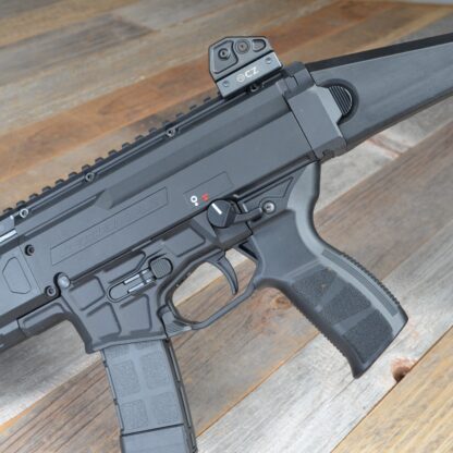 HBI CZ SCORPION FULL SIZE THUMB SELECTOR INSTALLED ON 3 PLUS LEFT FIRE