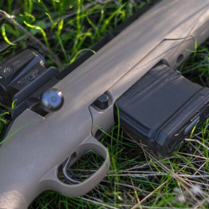 HBI RUGER AMERICAN RIFLE EXTENDED MAG RELEASE AR NATO_INSTALLED 1