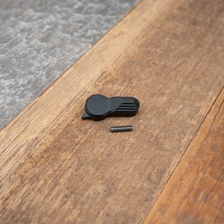HBI MOSSBERG ENHANCED ROTARY SELECTOR, 590R 590RM, LEFT SIDE, BLACK